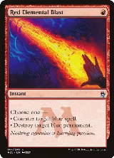 Red Elemental Blast (147) — card price