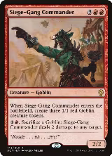 Siege-Gang Commander (143) — card price