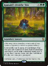 Kamahl's Druidic Vow (166) — card price