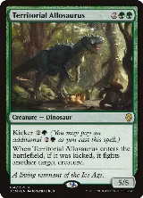 Territorial Allosaurus (184) — card price