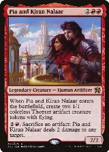 Pia and Kiran Nalaar (47) — card price