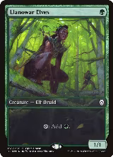 Llanowar Elves (168) — card price
