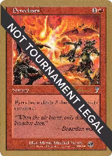 Pyroclasm - 2001 Tom van de Logt (7ED) (SB) — card price