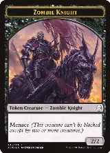 Zombie Knight Token (5) — card price