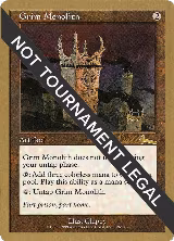Grim Monolith - 1999 Kai Budde (ULG), World Championship Decks — Magic card price