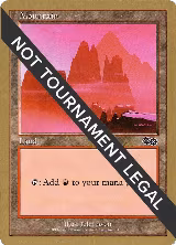 Mountain (346) - 1999 Kai Budde (USG), World Championship Decks — Magic card price