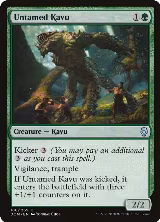 Untamed Kavu (186) — card price