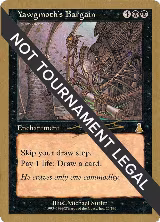 Yawgmoth's Bargain - 2000 Nicolas Labarre (UDS) — card price