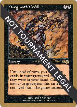Yawgmoth's Will - 2000 Nicolas Labarre (USG), World Championship Decks — Magic card price