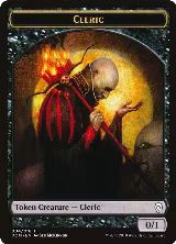 Cleric Token (4) — card price