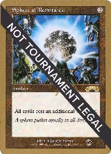 Sphere of Resistance - 1999 Jakub Slemr (EXO) (SB), World Championship Decks — Magic card price