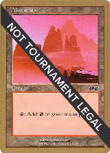 Mountain (346) - 1999 Mark Le Pine (USG), World Championship Decks — Magic card price