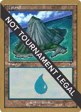 Island (335) - 2001 Alex Borteh (7ED) — card price