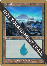 Island (334) - 2001 Alex Borteh (7ED) — card price
