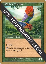 Birds of Paradise - 2001 Jan Tomcani (7ED) — card price