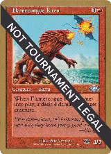 Flametongue Kavu - 2001 Jan Tomcani (PLS) — card price