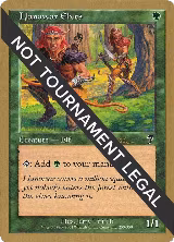 Llanowar Elves - 2001 Jan Tomcani (7ED) — card price