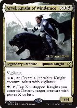 Aryel, Knight of Windgrace (192) — card price