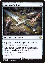 Forebear's Blade (214), Prerelease Cards — Magic card price