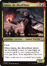 Garna, the Bloodflame (194), Prerelease Cards — Magic card price