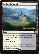 Isolated Chapel (241), Prerelease Cards — Magic card price