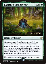 Kamahl's Druidic Vow (166), Prerelease Cards — Magic card price