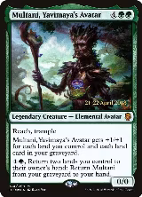 Multani, Yavimaya's Avatar (174), Prerelease Cards — Magic card price