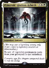 Primevals' Glorious Rebirth (201), Prerelease Cards — Magic card price
