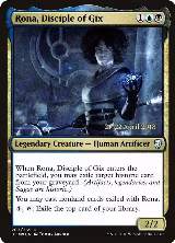 Rona, Disciple of Gix (203), Prerelease Cards — Magic card price