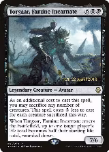 Torgaar, Famine Incarnate (108), Prerelease Cards — Magic card price