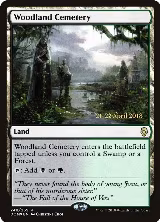 Woodland Cemetery (248), Prerelease Cards — Magic card price