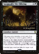 Yawgmoth's Vile Offering (114), Prerelease Cards — Magic card price