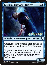 Tetsuko Umezawa, Fugitive (69), Prerelease Cards — Magic card price