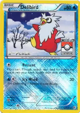 Delibird - 38/149 (Pokemon League) [2nd Place] (038/149) — card price