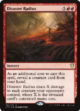 Disaster Radius (92) — card price