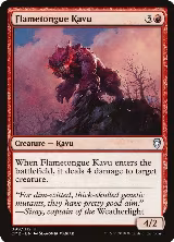 Flametongue Kavu (99) — card price
