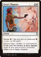 Orim's Thunder (33) — card price