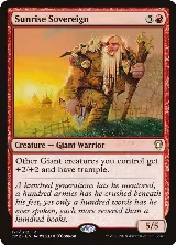 Sunrise Sovereign (121) — card price