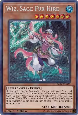 Wiz, Sage Fur Hire (DASA-EN022), Dark Saviors — Yu-Gi-Oh! card price