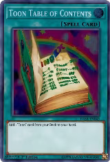 Toon Table of Contents (DASA-EN043) — card price