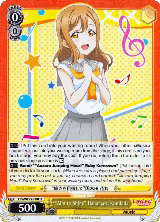 "Aim to Shine" Hanamaru Kunikida (Parallel Foil) (LSS/WE27-E08 U) — card price