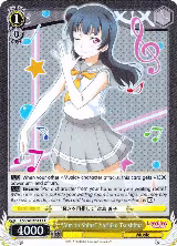"Aim to Shine" Yoshiko Tsushima (Parallel Foil) (LSS/WE27-E13 C) — card price
