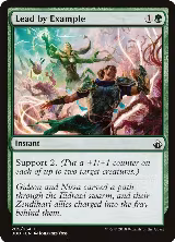 Lead by Example (205) — card price