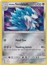 Alolan Sandslash (30) (SM127), SM Trainer Kit: Alolan Sandslash & Alolan Ninetales — Pokémon card price