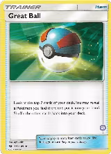 Great Ball (#21, Alolan Sandslash Half-Deck) (21/30), SM Trainer Kit: Alolan Sandslash & Alolan Ninetales — Pokémon card price
