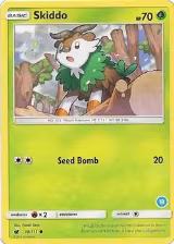 Skiddo (13) (10/111), SM Trainer Kit: Alolan Sandslash & Alolan Ninetales — Pokémon card price