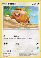 Patrat (16) (107/145), SM Trainer Kit: Alolan Sandslash & Alolan Ninetales — Pokémon card price