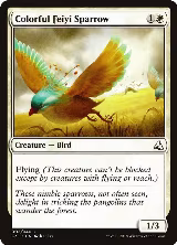 Colorful Feiyi Sparrow (2) — card price