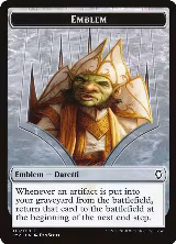 Emblem - Daretti, Scrap Savant (18) — card price