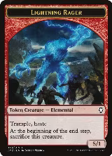 Lightning Rager Token (10) — card price
